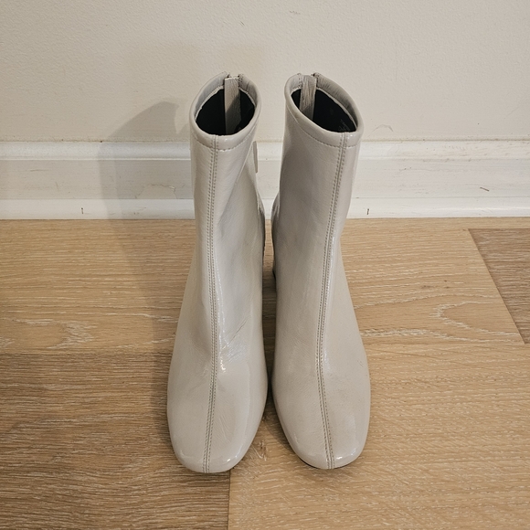 ZARA ankle boot grey beige 6.5US/37EU - Picture 3 of 10